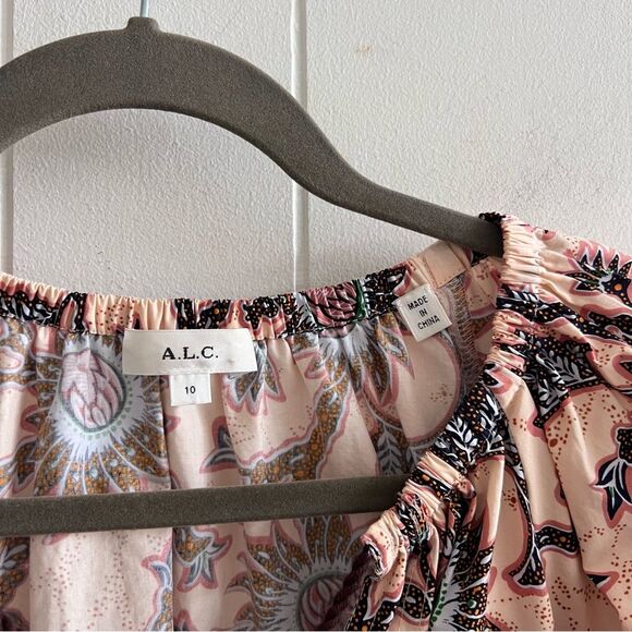 A.L.C. Elly Bohemian Print Top - Picture 3 of 13